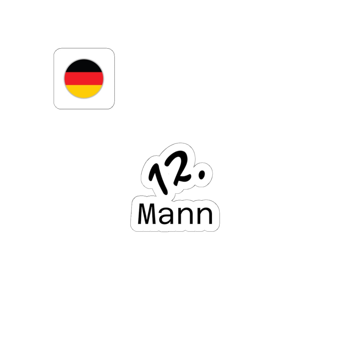 Stickers — 12. Mann