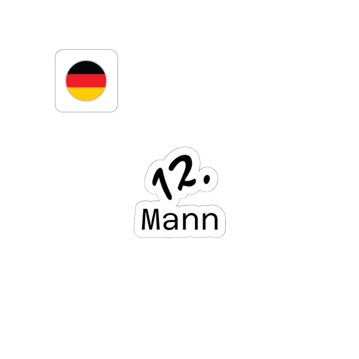 Stickers — 12. Mann