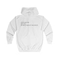 Zip Hoodie — German World Cup Crest with "Ich schaue WM, Ich lebe, Ich mach's nächste WM wieder" Back Text